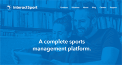 Desktop Screenshot of interactsport.com